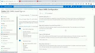 Zabbix SAML, Azure AD, SSO