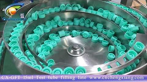 CX-GFT Automatic 15 ml test tube filling capping machine,IVD tube filling machine