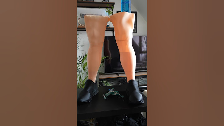 Meine Beine sind fertig! 🤝