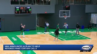 NBA announces plan to use AI for some calls