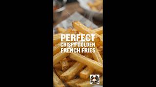 Crispy Golden French Fries Recipe | Perfect Homemade Fries That Stay Crispy