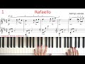 RAFFAELLO РАФАЭЛЛО музыка из рекламы COMMERCIAL THEME PIANO  sheets music tutorial partitura