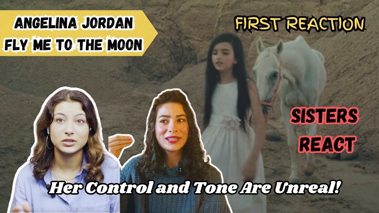 First Time Hearing Angelina Jordan – “Fly Me to the Moon” || Sisters React
