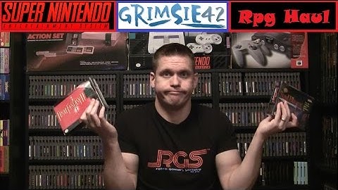 Awesome Boxed Super Nintendo RPG Score!  Grimsie42