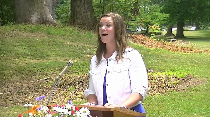Kimberly Godfrey sings in Estonian Cultural Garden...
