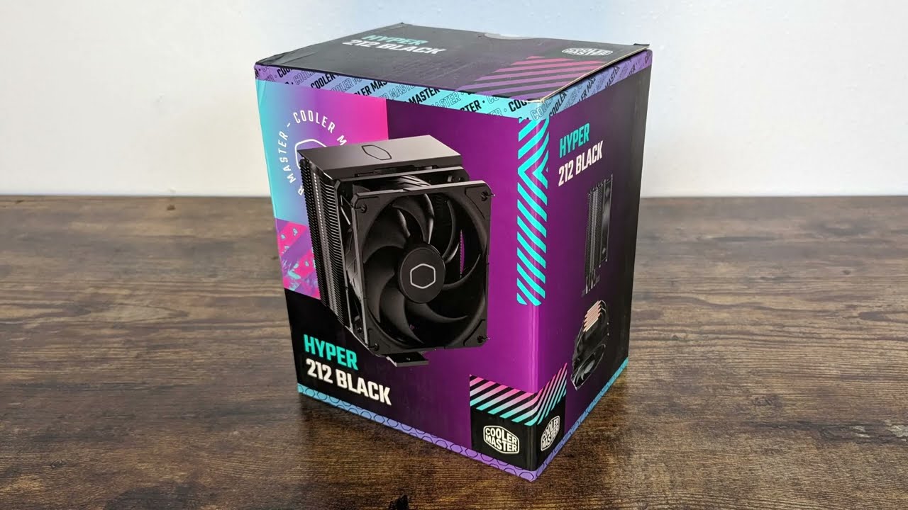 The CPU Cooler that doesn't stop evolving : Cooler Master Hyper 212 Black  Review, tested with Intel's i7-13700K