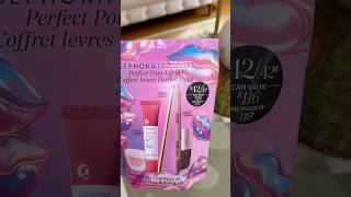 Sephora Favourites lip set #sephora #sephorahaul #lipgloss #makeup
