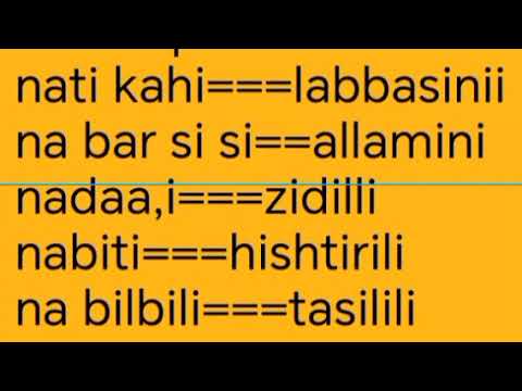 Learn Afan Oromo In Arabic Learn Afan Oromo Internationalanguage Farihalernoromo
