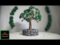 Making mango tree, Wire tree, How to make tree, bonsai, plant, mango, craft, Plaster Paris ideas.