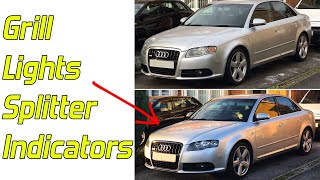 Cheap Front End Transformation on my Audi A4