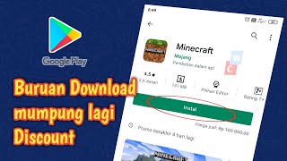 CARA DOWNLOAD MINECRAFT GRATIS DI GOOGLE NO TIPU