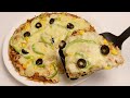 no flour, no oven! Delicious potato pizza! Potato Pan Pizza in just 10 minutes! you'll love it