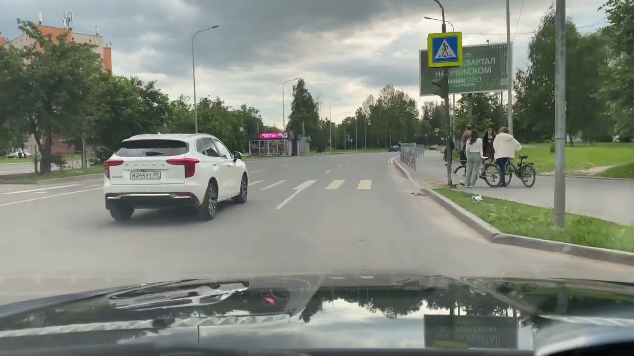 Экзаменационный маршрут. Проезд «бермудского треугольника».