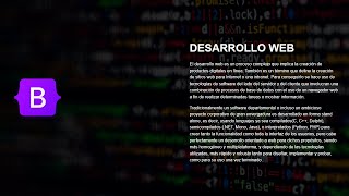Cómo crear un SITIO WEB con FULLSCREEN BACKGROUND IMAGE (HERO IMAGE) en BOOTSTRAP 5