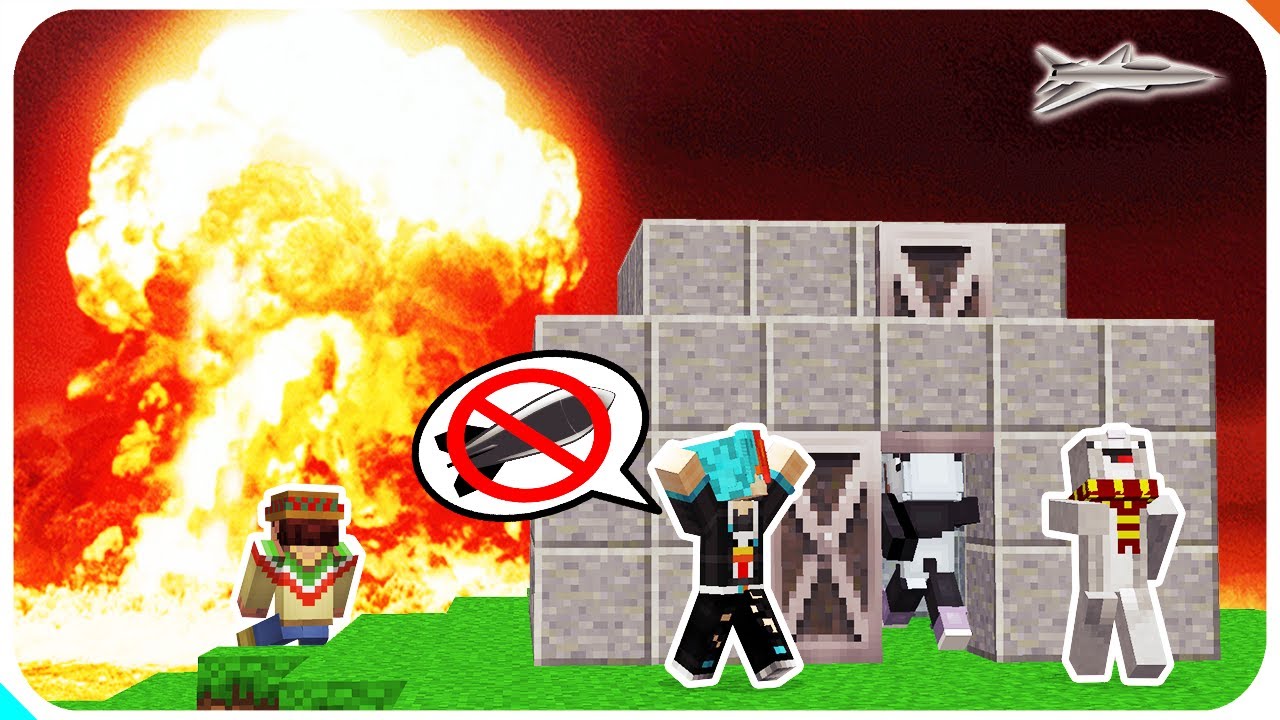 MEGA BOMBA NUCLEAR DESTRUYE TODO!  RETO DE LA BASE VS 