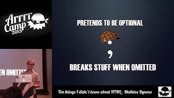 ArrrrCamp 2013 - Ten things I didn