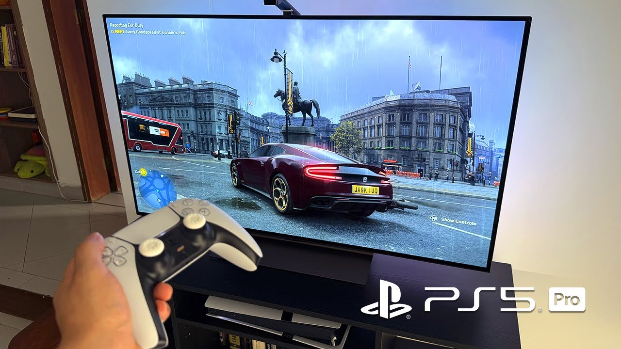 LG OLED C4 + Watch Dogs Legion (PS5 Pro Realistic Gameplay) 4K 120 FPS HDR | Govee TV Backlight 3