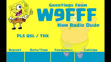 Make and design a Ham Radio QSL card for FREE!