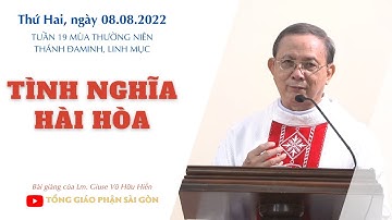 Tình nghĩa hài hòa - Lm. Giuse Vũ Hữu Hiền