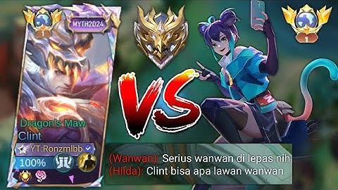 WANWAN GA DI BAN LANGSUNG SAJA PICK CLINT UNTUK MENGCOUNTER! | CLINT BEST BUILD 2025 | CLINT EMBLEM