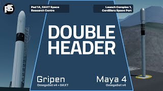 DOUBLE HEADER: Gripen and Maya 4 - OmegaSat Mission