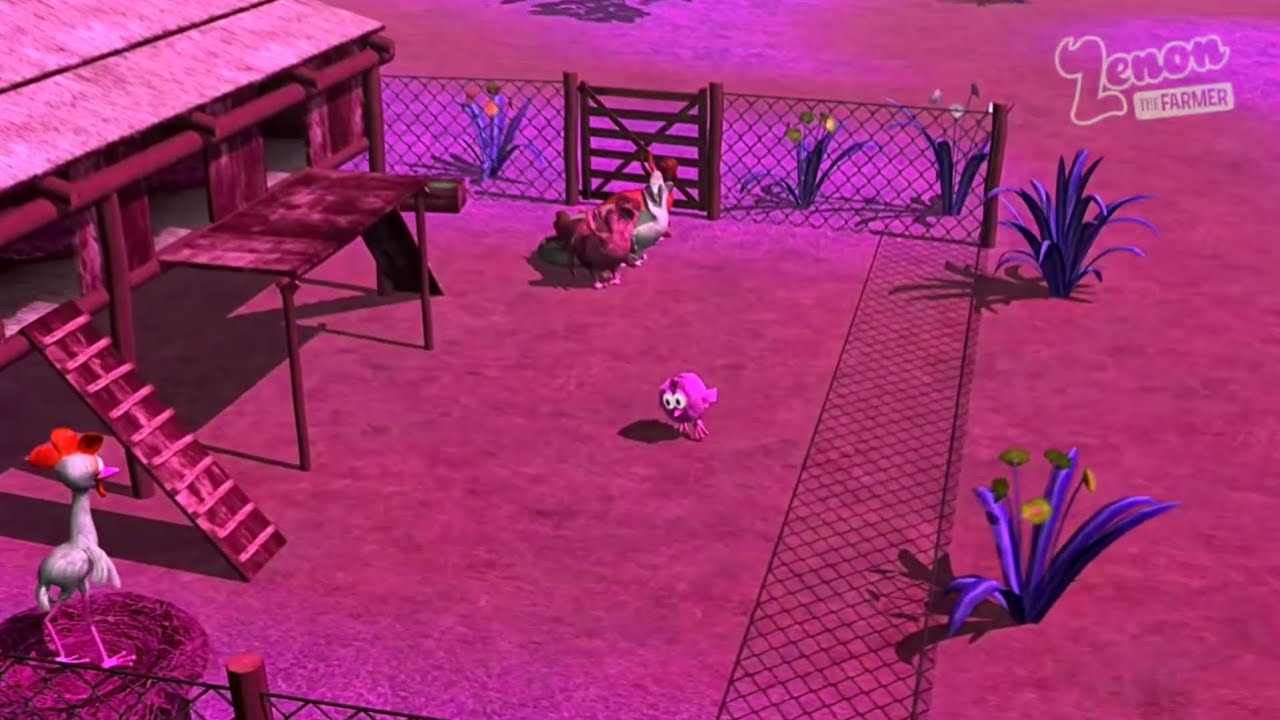 The poultry animals are very hyper//Sponsored by Gamavision Csupo effects