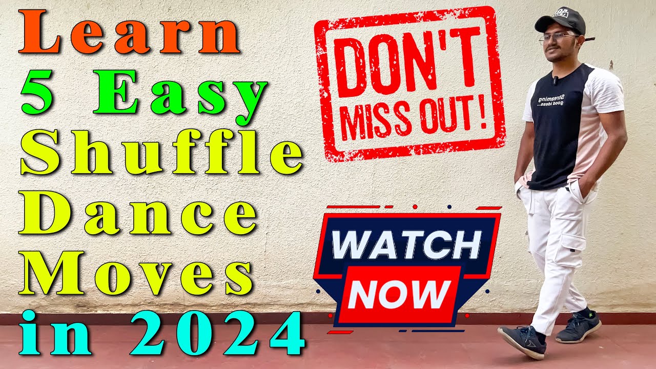 "Master These 5 Shuffle Dance Moves In 2024 NOW!" YouTube