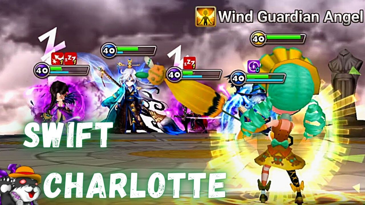 The Power Of Charlotte (Wind Occult Girl) In RTA Summoners War YouTube