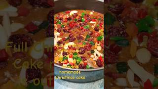 Christmas Cake recipe homemadechristmas cake recipe shortvideos viralreels ytbshorts ytviral