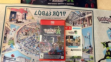 Unboxing Pokemon Legends: Z-A - Nintendo Switch 2 Edition