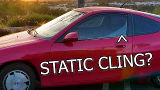 How bad is $20 Window Tint from Autozone? Install | Review