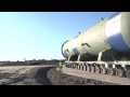 Транспортировка реакторов для Сызранского НПЗ