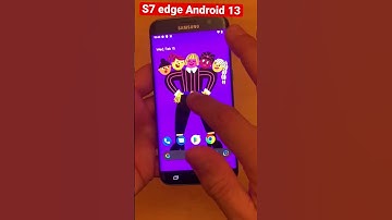 Android 13 on Samsung Galaxy S7 Edge Exynos It’s Possible Now#shorts #galaxy #android13