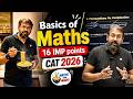 CAT 2026 Maths with Maggie | 16 Most Important Basics You Must Know  🔥