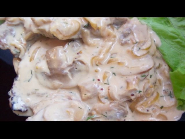 РЕЦЕПТ Супер Подлива со Сливками и Шампиньонами