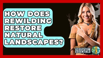 How Does Rewilding Restore Natural Landscapes? - Ecosystem Essentials