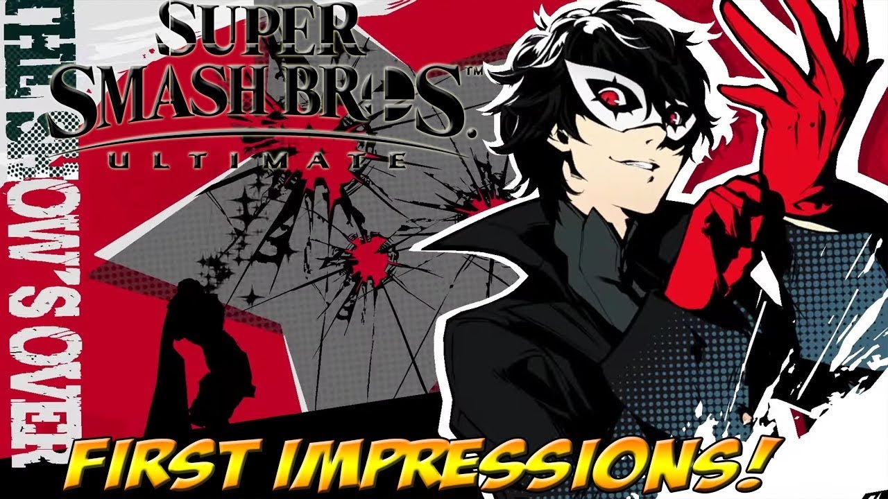 Super Smash Bros. Ultimate! Joker First Impressions