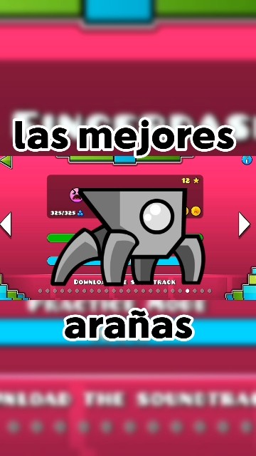 las mejores arañas de Geometry Dash #geometrydash #opinion - YouTube