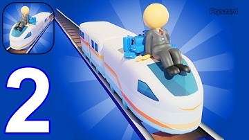 Train Station Rush - Gameplay Walkthrough Part 2 Tutorial Train Station Manager (Android, iOS)