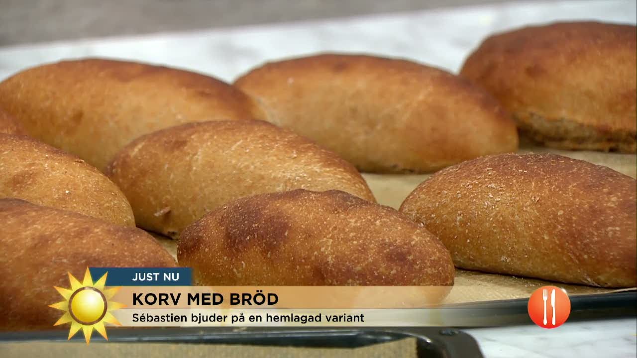 Sebastièn har blivit korvgubbe - Nyhetsmorgon (TV4)