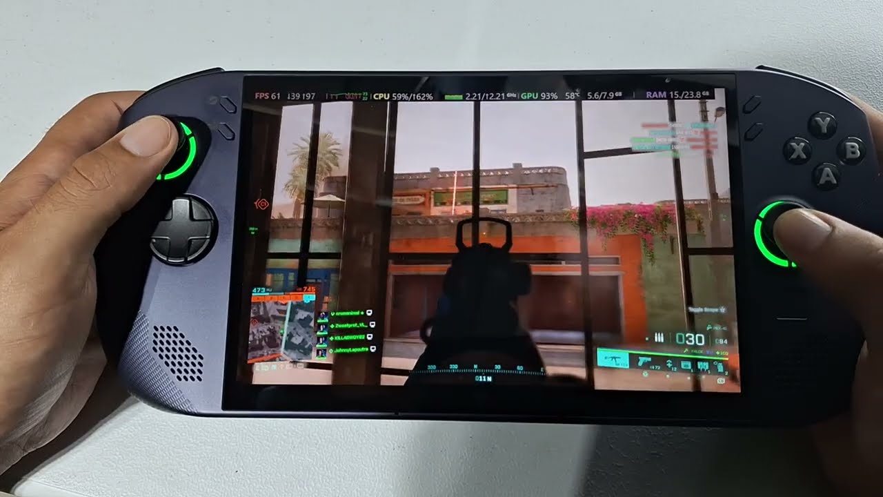 Legion GO S Z1 Extreme / Battlefield 2042 / Dual Boot Windows 11