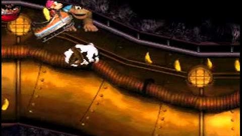 Donkey Kong Country 3 (SNES) - Demolition Drainpipe