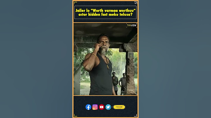 Unknown Fact About Worth Varma From Jailer You Should Know | Worth Varma Worth | Kfi | Thyview