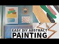 How to paint abstract art |  Easy Beginner abstract art tutorial  #howtopaint  #abstractpainting