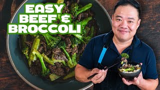 We're making BEEF AND BROCCOLI (and it's easy as heck)