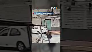 Sujeto roba un triciclo en segundos en Valle de Chalco, aprovechó un descuido y huyó