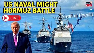 LIVE | Trump's Navy Bombshell On Iran | US Naval Blockade in Strait of Hormuz Begins | Iran Us War