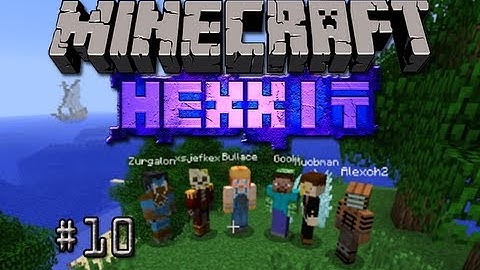 Minecraft: Hexxit Part 10 - Dungeons!
