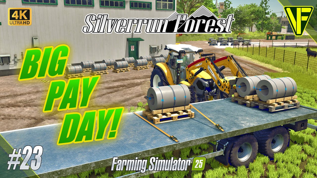 Крупная выплата меняет всё | Лес Сильверран, эпизод 23 | Лесная служба FS25, пятница