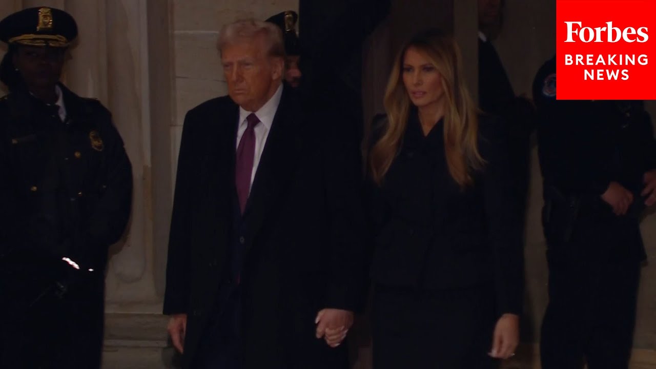WATCH LIVE: President-Elect Trump Visits Capitol Rotunda Where Jimmy Carter Is Lying In State